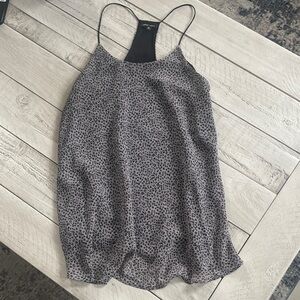 Naked Zebra Black and White Racerback Camisole